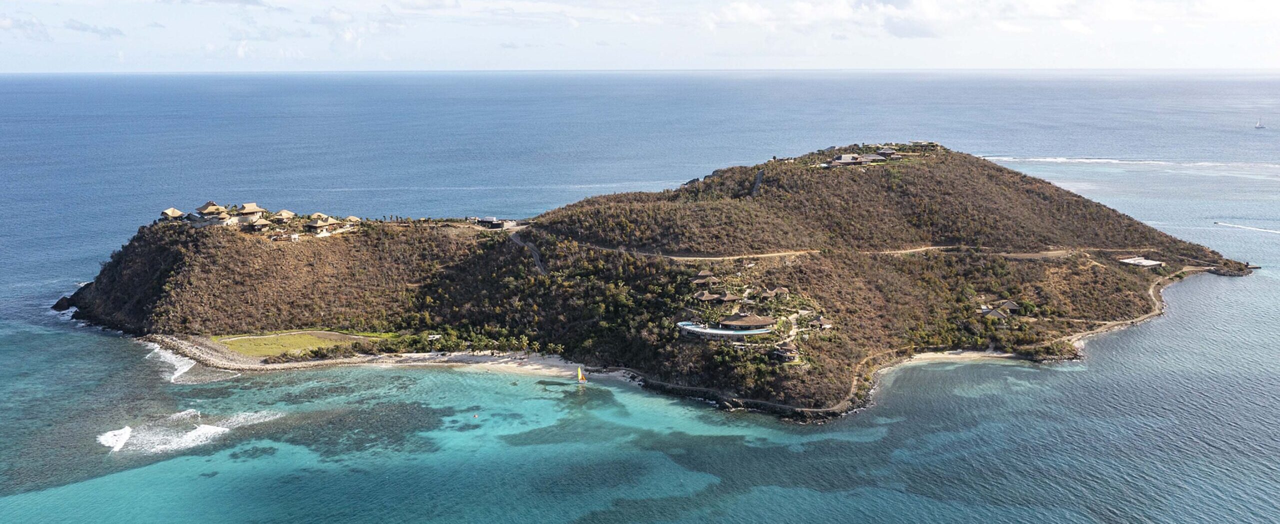 Aerial View, Moskito Island, British Virgin Islands