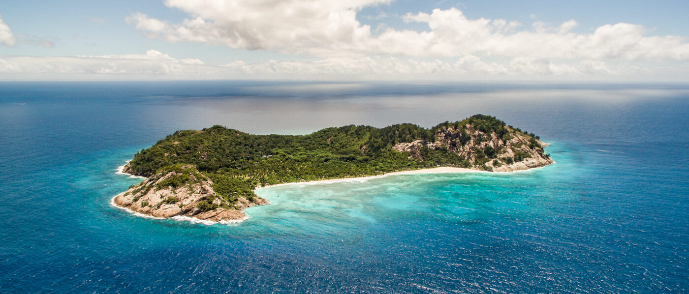 Aerial View, North Island, Seychelles