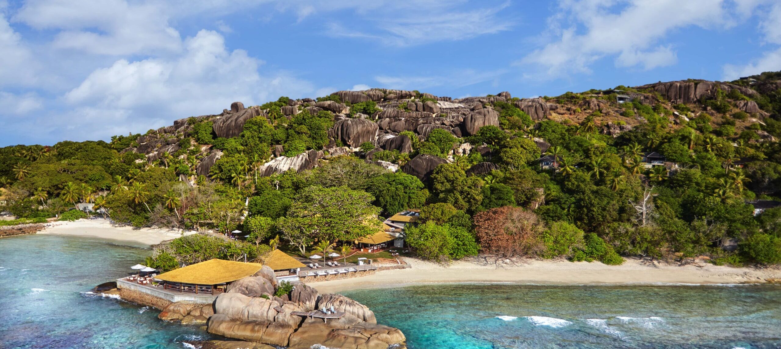 Aerial View, Six Senses Zil Pasyon, Seychelles