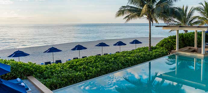 Sands Beach Club, Banyan Tree Mayakoba, Mexico