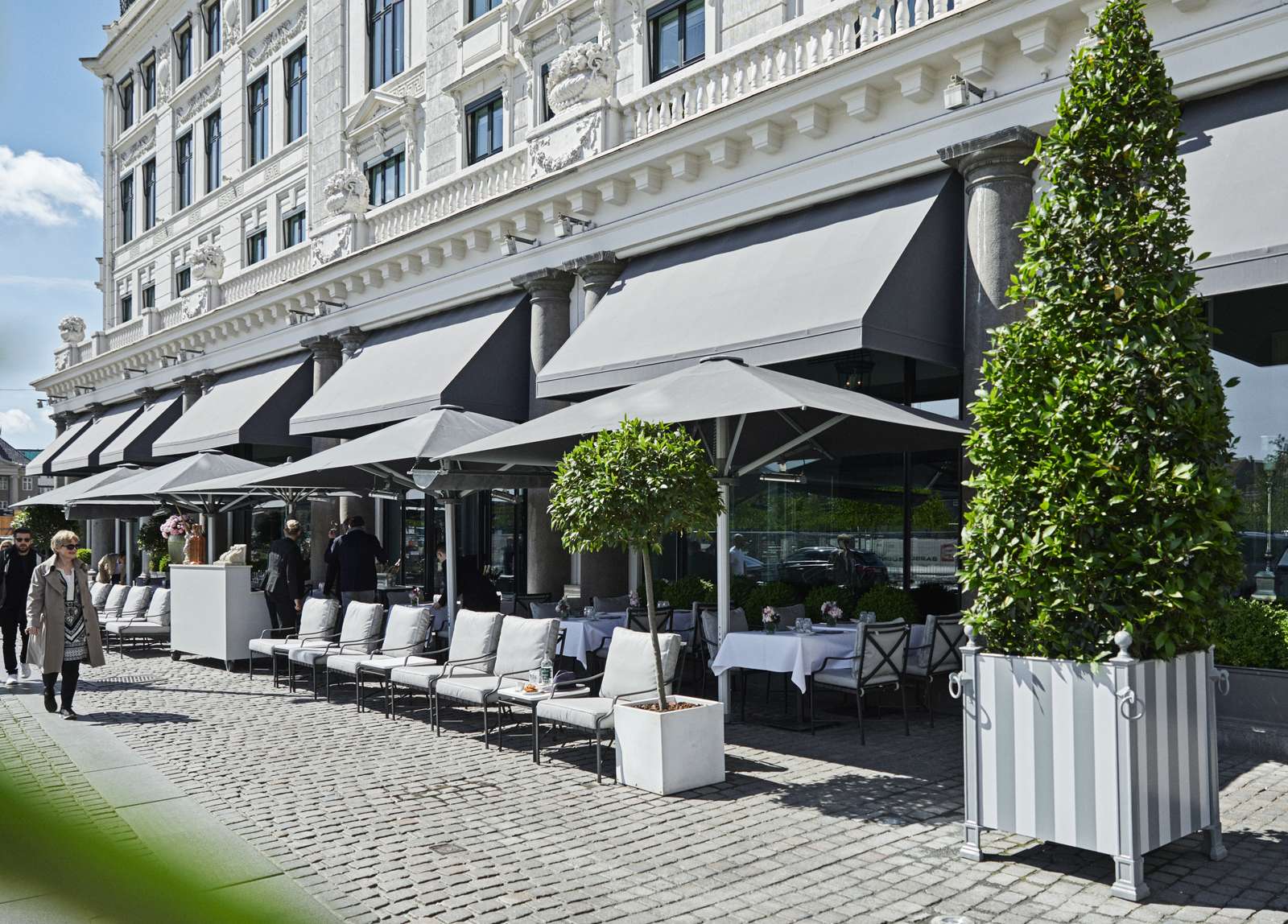 Terrasse, Hotel d’Angleterre, Denmark