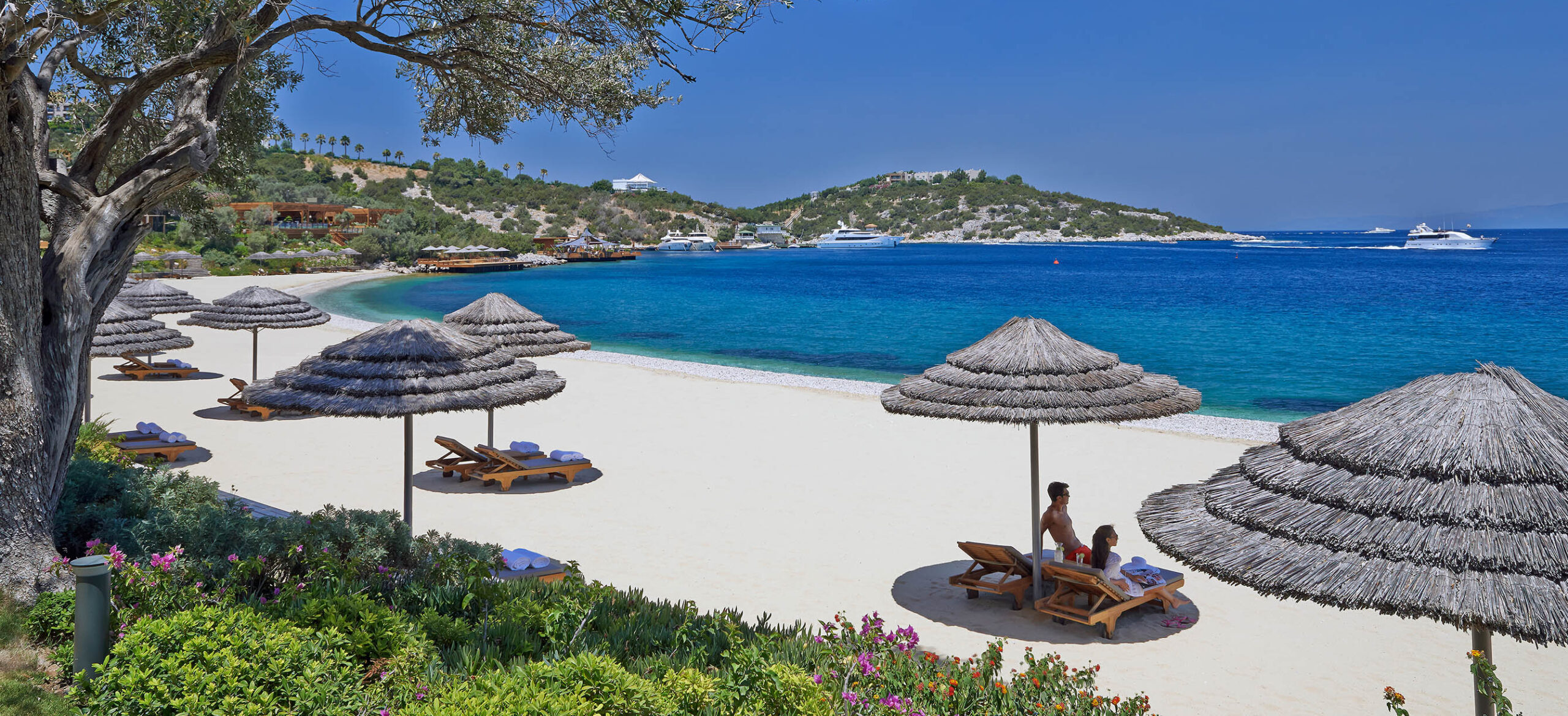 Beach, Mandarin Oriental, Bodrum, Turkey