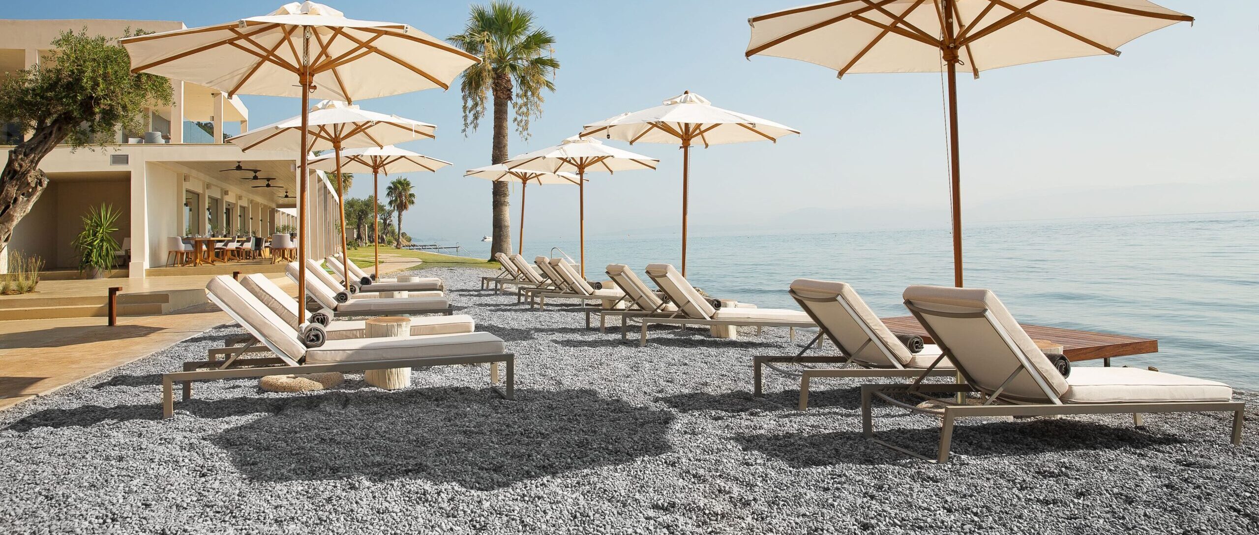 Beach, Domes Miramare, Corfu