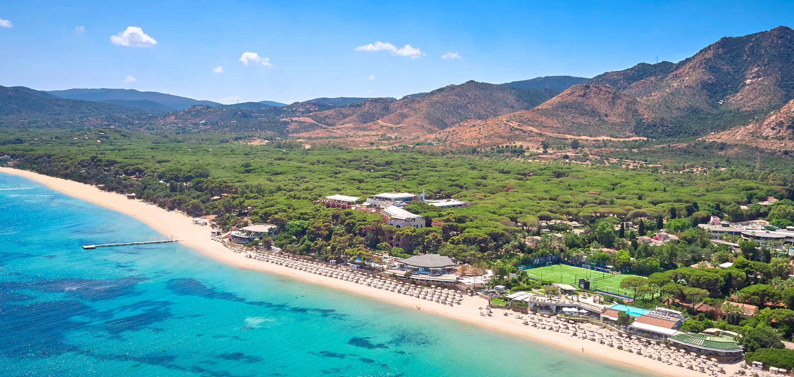 Aerial View, Forte Village, Italy