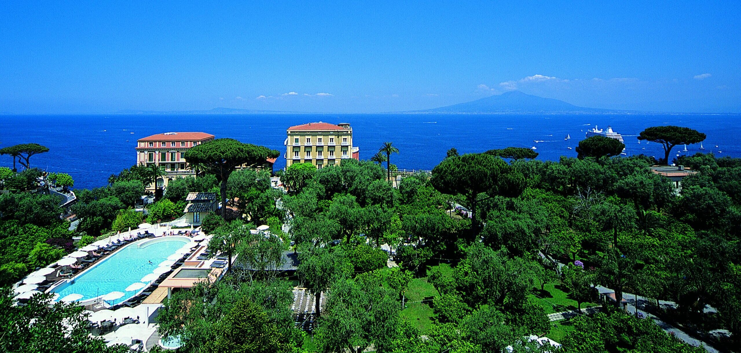 View of Grand Hotel Excelsior Vittoria, Italy