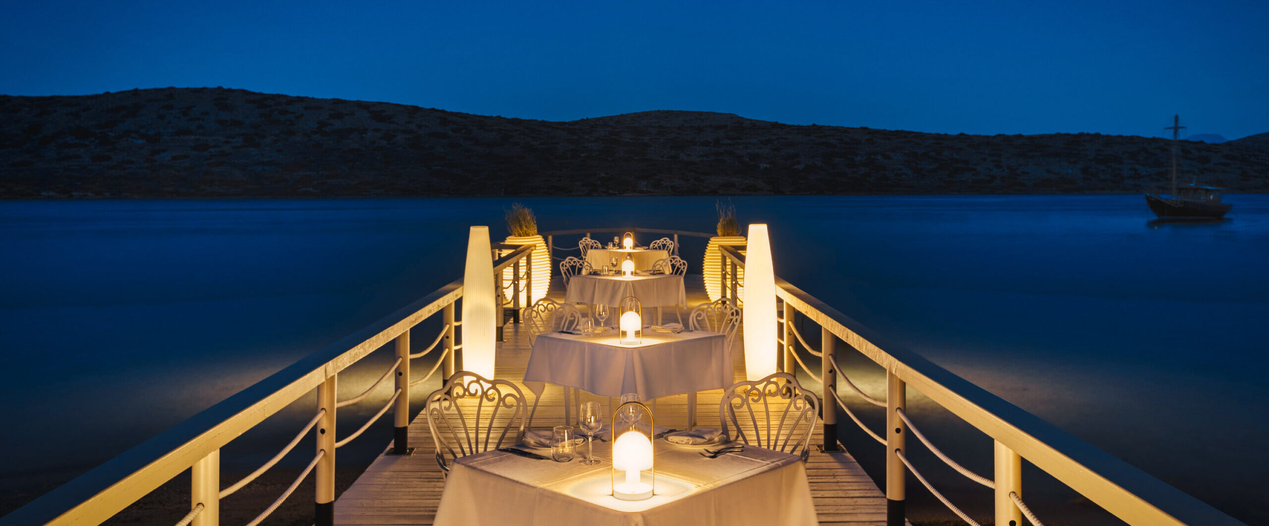 Topos Pier Dining, Domes of Elounda, Greece