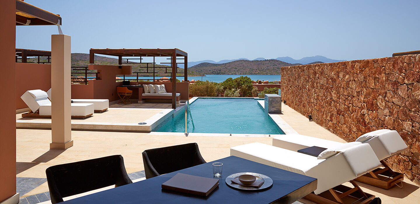 Veranda, Domes of Elounda, Greece