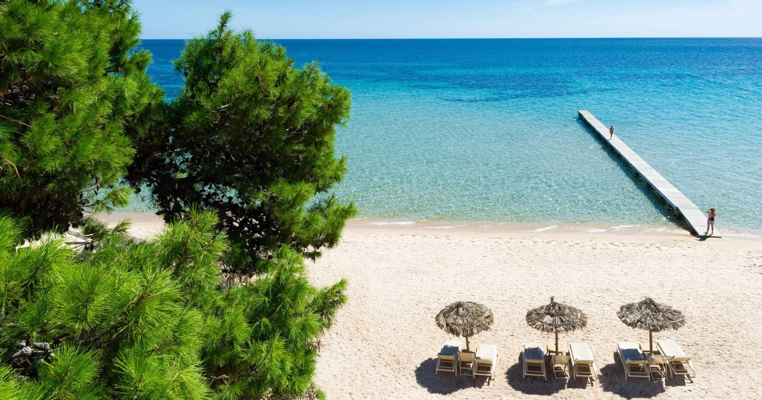 Beach, Forte Village, Italy