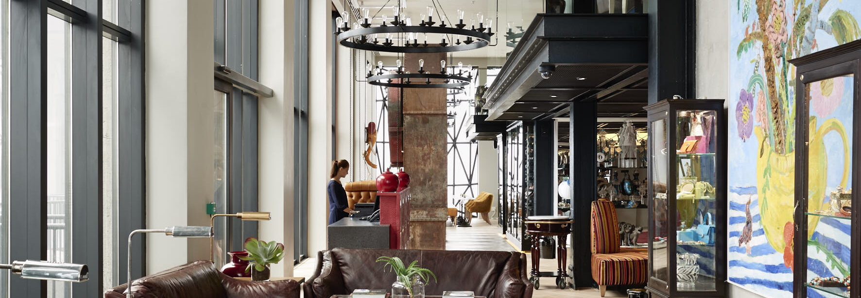Lobby, The Silo Hotel, South Africa